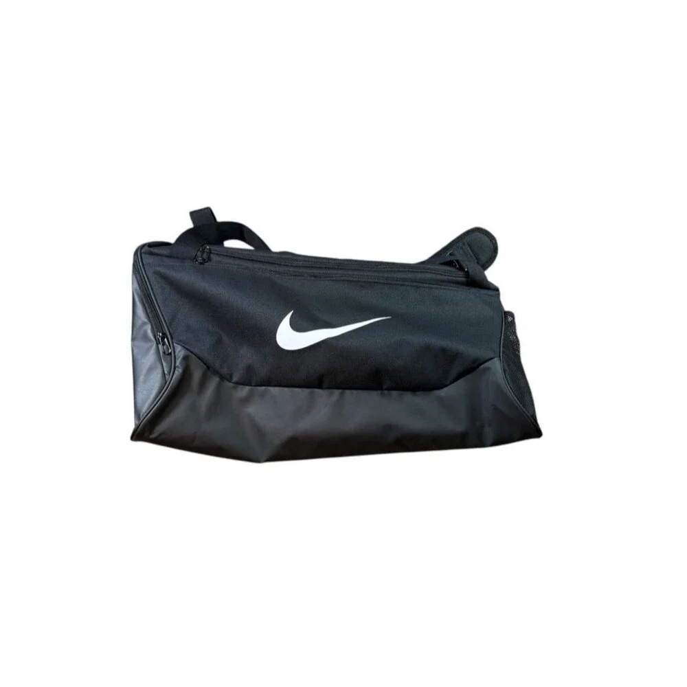 Nike Brasilia Training Duffel Bag Medium 60L Black IB4392 Workout Training Gym